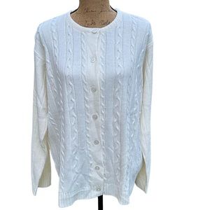 Turtle Bay  Women’s Sweater  off white Size XL
